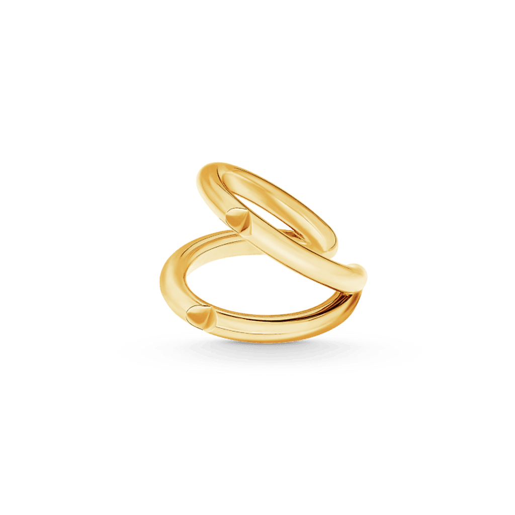 Louis Vuitton Volt Upside Down 18K Gold Ring
