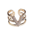 Louis Vuitton Volt 18K Gold Ring