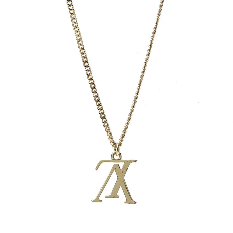18K Louis Vuitton Upside Down Necklace