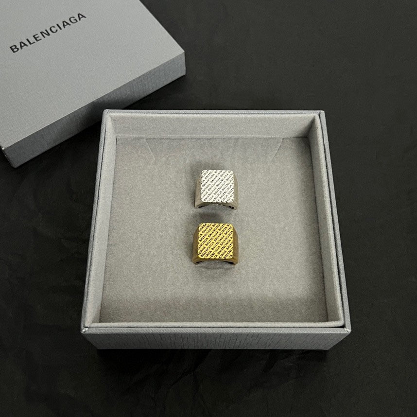 Balenciaga 18K Gold Ring