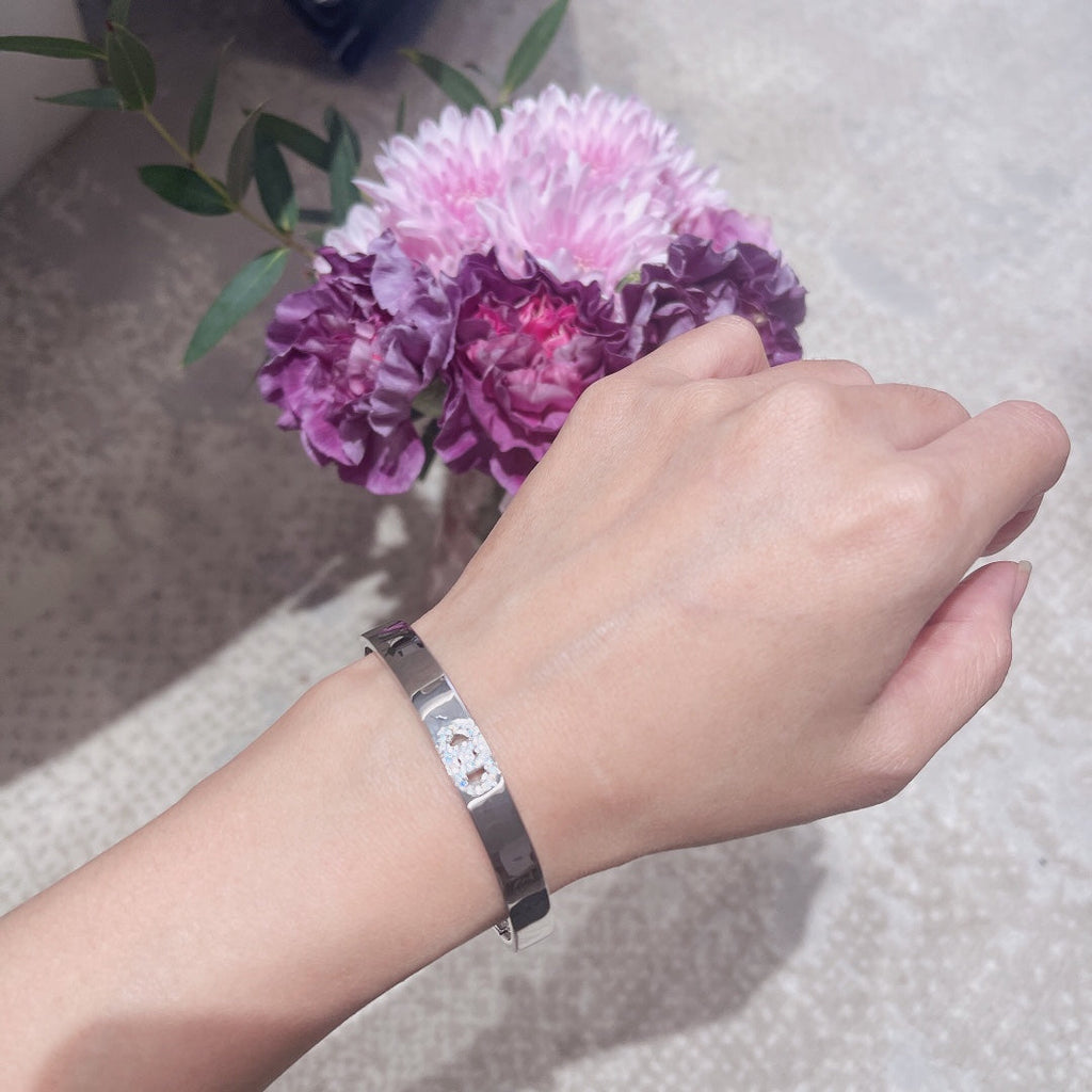 Hermes Diamonds 18K Gold Bracelet