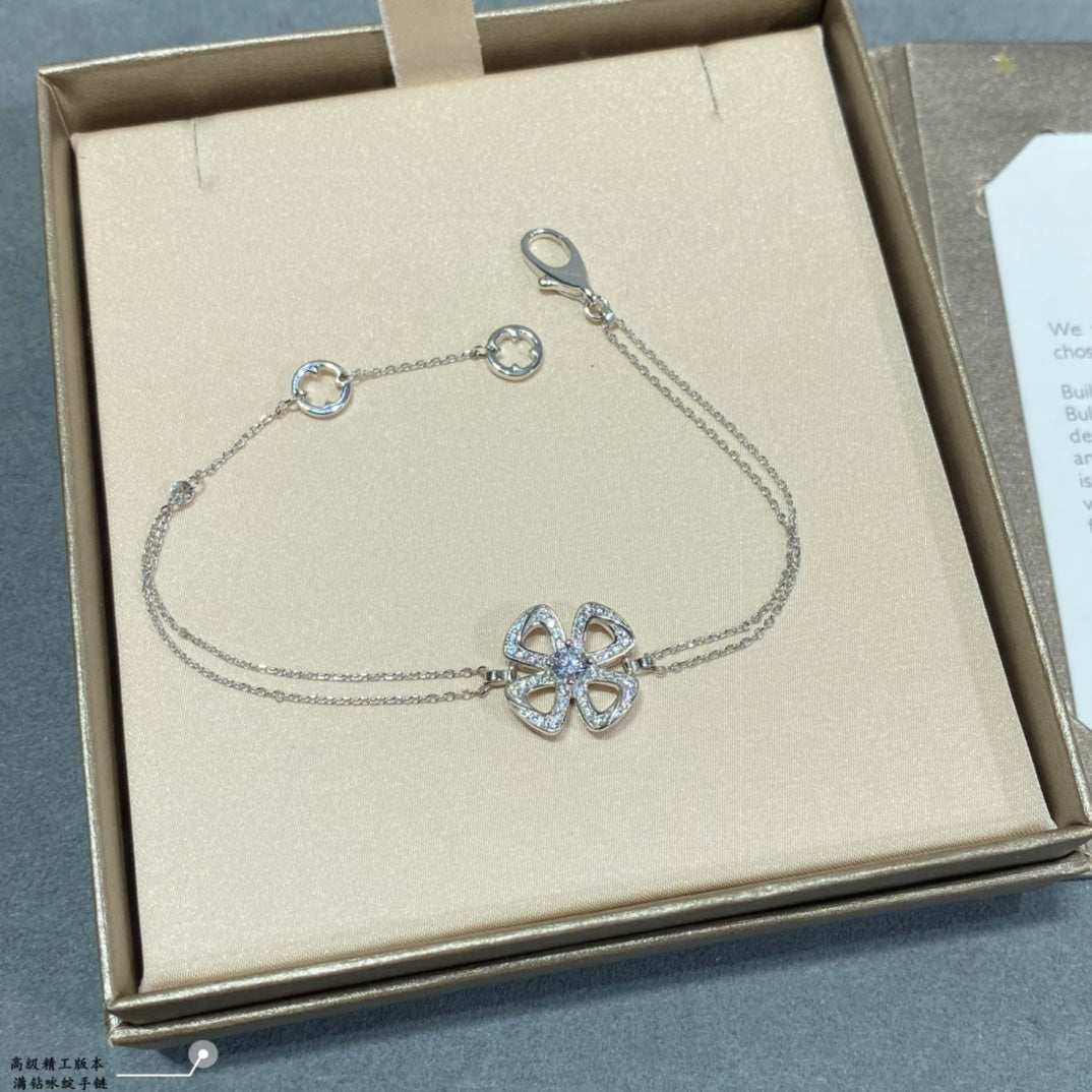 18K Fiorever Central Diamond Bracelet